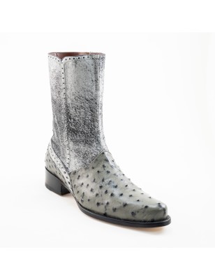 BOTA CASIMIRO WEST PIEL DE AVESTRUZ ORIGINAL 27601OB