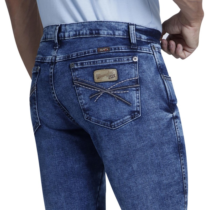 PANTALON WRANGLER 112346031 MEZCLILLA SLIM STRAIGHT 20X LARGO 32