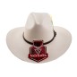 SOMBRERO VALTIERRA INDIANA TELAR 100X ORIGINAL LISO 10CM 10.5