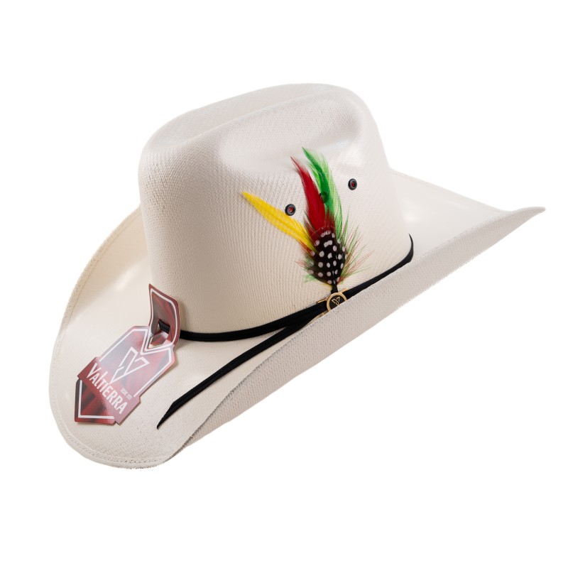 SOMBRERO VALTIERRA TORO TELAR 100X ORIGINAL 3 OJILLOS 11CM 13.5CM CONEJO