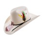SOMBRERO VALTIERRA TORO TELAR 100X ORIGINAL 3 OJILLOS 11CM 13.5CM CONEJO