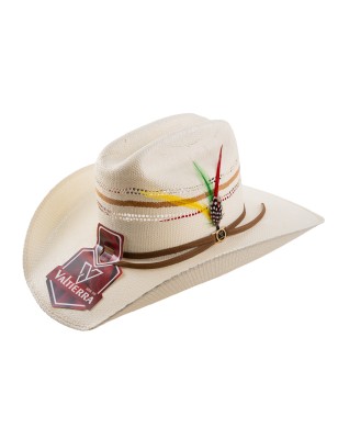 SOMBRERO VALTIERRA RIDER BANGORA 50X ORIGINAL RANDADO 10.5CM 11CM