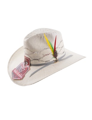 SOMBRERO VALTIERRA INDIANA BANGORA 50X ORIGINAL RANDADO 10CM 11CM
