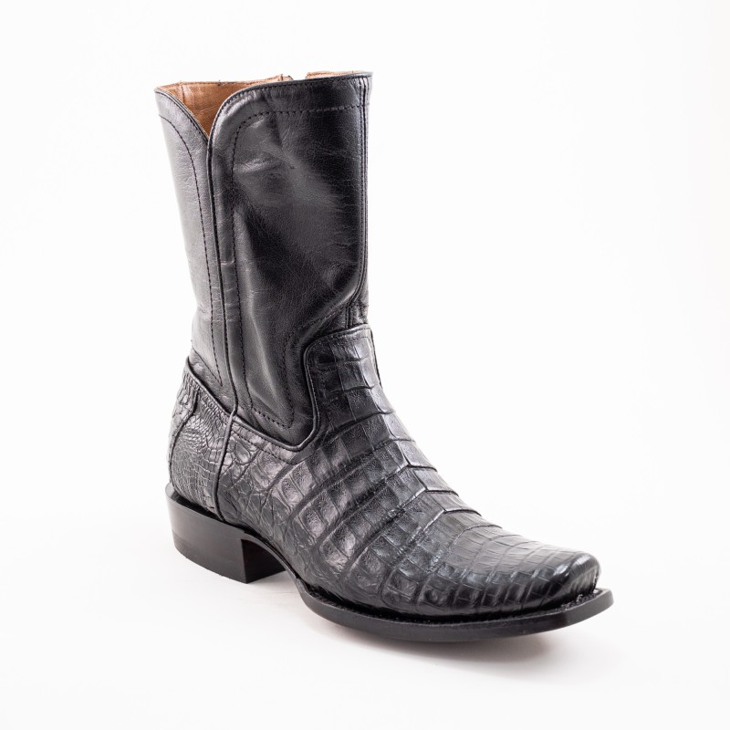 BOTA RIO GRANDE CAIMAN ORIGINAL RAMIRO - 2 MAT-14 MATHIEU 1942 CUERO TPU WELT 4CM 25CM