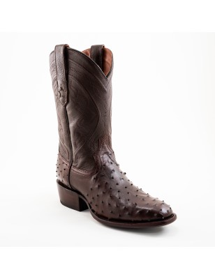 BOTA TONY LAMA  PIEL DE AVESTRUZ ORIGINAL TB8688