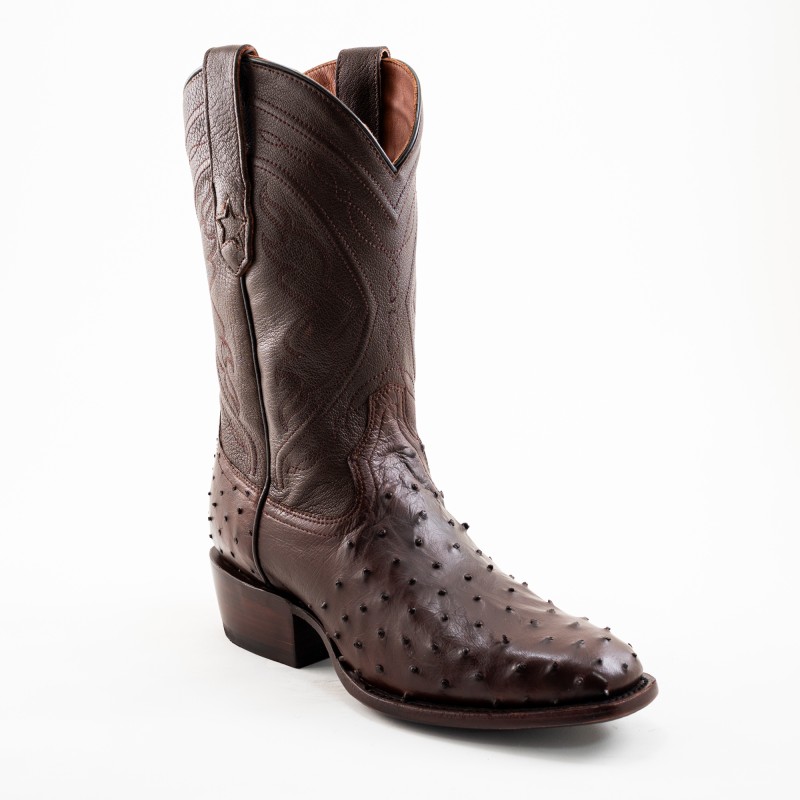 BOTA TONY LAMA  PIEL DE AVESTRUZ ORIGINAL TB8688