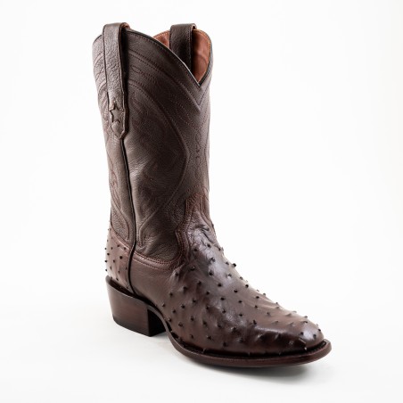 BOTA TONY LAMA  PIEL DE AVESTRUZ ORIGINAL TB8688