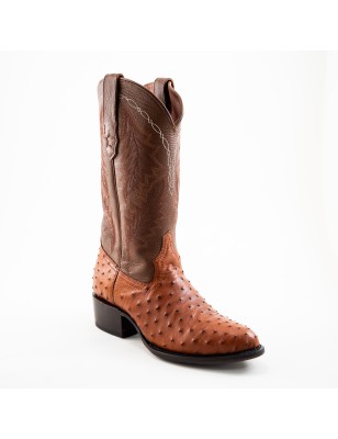 BOTA TONY LAMA PIEL DE AVESTRUZ ORIGINAL TB8710