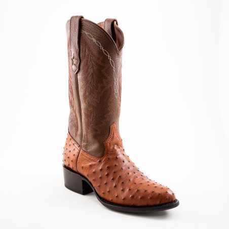 BOTA TONY LAMA PIEL DE AVESTRUZ ORIGINAL TB8710