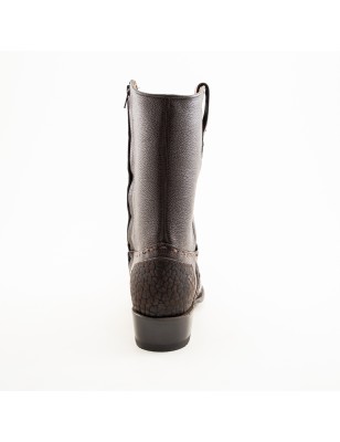 BOTA RUDEL PIEL DE CUELLO DE TORO NOBUCK H43