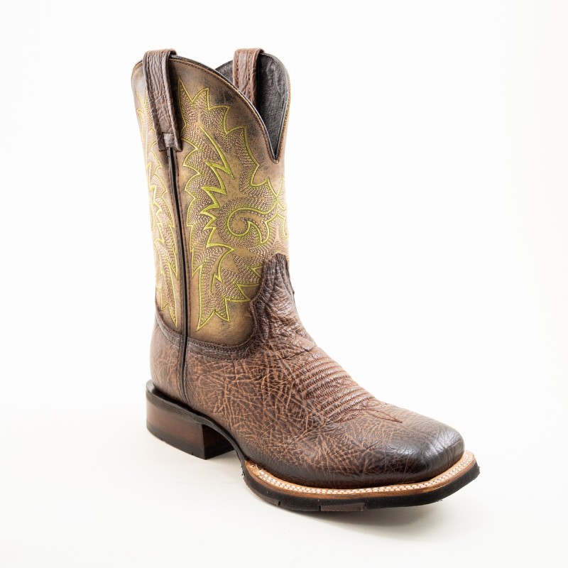 BOTA CABORCA PIEL DE BECERRO SHRUNKEN H-53 D HEA611 C PU