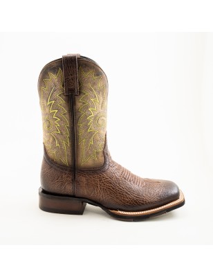 BOTA CABORCA PIEL DE BECERRO SHRUNKEN H-53 D HEA611 C PU