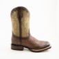 BOTA CABORCA PIEL DE BECERRO SHRUNKEN H-53 D HEA611 C PU