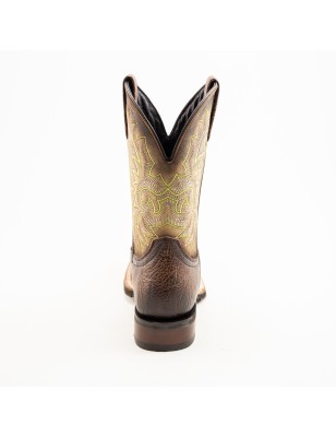 BOTA CABORCA PIEL DE BECERRO SHRUNKEN H-53 D HEA611 C PU