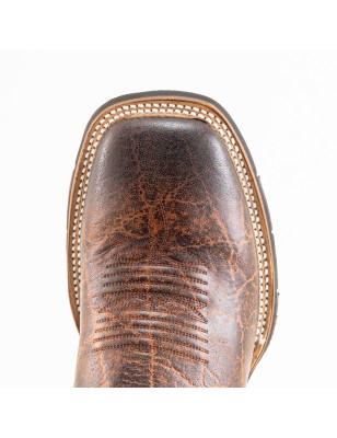 BOTA CABORCA PIEL GRABADA TIPO ELEFANTE H-53 D HEA611 D PU