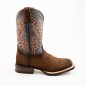 BOTA CABORCA PIEL GRABADA TIPO HIPOPOTAMO H-53 EE HEA602 N PU