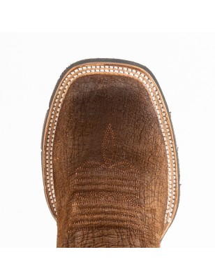 BOTA CABORCA PIEL GRABADA TIPO HIPOPOTAMO H-53 EE HEA602 N PU