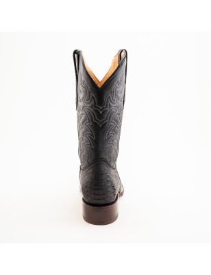 BOTA BIG BULL PIEL GRABADA TIPO SERPIENTE PITÓN 5100 51721 OMAR