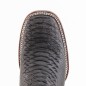 BOTA BIG BULL PIEL GRABADA TIPO SERPIENTE PITÓN 5100 51721 OMAR