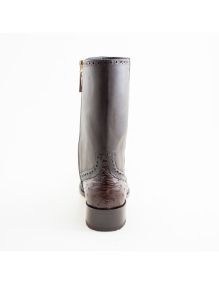 BOTA CASIMIRO WEST PIEL DE AVESTRUZ ORIGINAL 276010B
