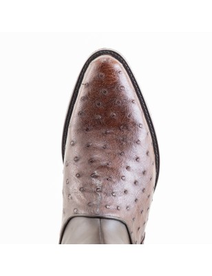 BOTA CASIMIRO WEST PIEL DE AVESTRUZ ORIGINAL 276010B