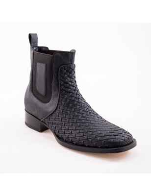 BOTIN CASIMIRO WEST PIEL TEJIDA GRASO 46501XN