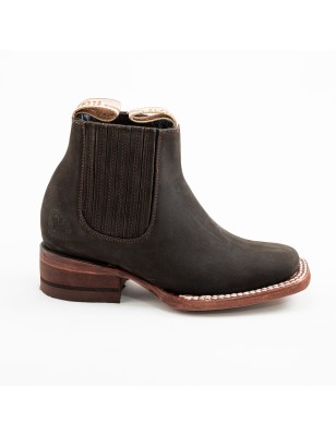 BOTIN EL CANELO NOBUCK SQUARE FRONTERIZO