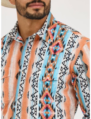 CAMISA WRANGLER CLASSIC 112368993 ALGODON CHECOTAH LARGA
