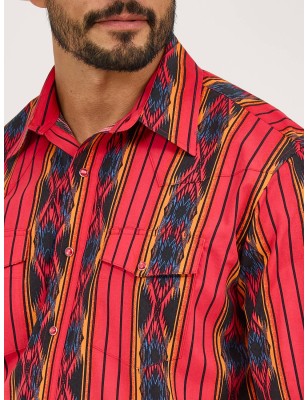 CAMISA WRANGLER CLASSIC 112366910 ALGODON CHECOTAH LARGA