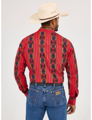 CAMISA WRANGLER CLASSIC 112366910 ALGODON CHECOTAH LARGA
