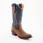 BOTA WRANGLER PIEL CRAZY APLICACIONES DE MEZCLILLA