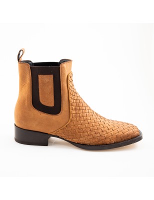 BOTIN CASIMIRO WEST PIEL TEJIDA GRASO 46501XN