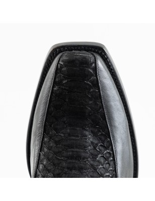 BOTA CABORCA PIEL DE SERPIENTE PITÓN NOBUCK ORIGINAL H-2D HAG578 N