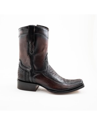 BOTA CABORCA PIEL DE SEPIENTE PITÓN NOBUCK ORIGINAL H-2D HAG578 Ñ