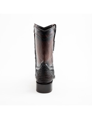 BOTA CABORCA PIEL DE SEPIENTE PITÓN NOBUCK ORIGINAL H-2D HAG578 Ñ