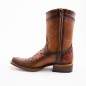 BOTA CABORCA PIEL DE AVESTRUZ ORIGINAL H-2D HAG578 C