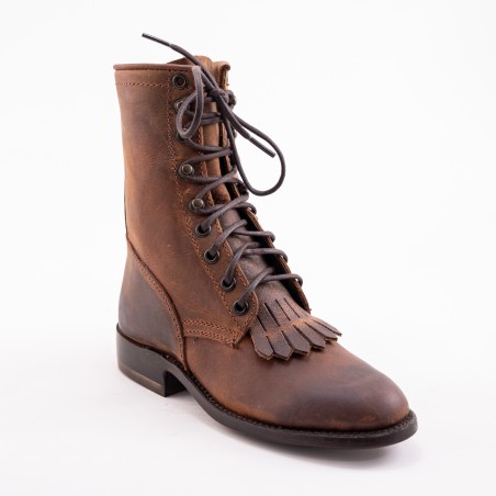 BOTIN CABORCA PIEL CRAZY HORSE 140B MDB001