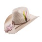 SOMBRERO VALTIERRA TORO PALMA 300X ORIGINAL RANDADO 10.5CM 13.5CM
