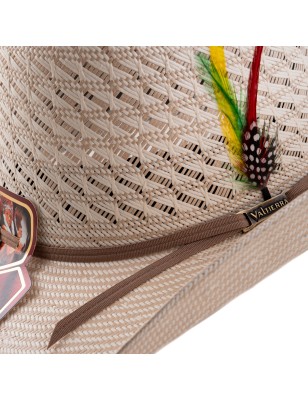 SOMBRERO VALTIERRA TORO PALMA 300X ORIGINAL RANDADO 10.5CM 13.5CM