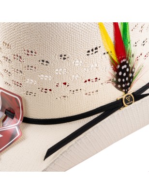 SOMBRERO VALTIERRA CUERNOS CHUECOS BANGORA 50X ORIGINAL RANDADO 11CM 13.5CM CONEJO