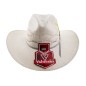 SOMBRERO VALTIERRA INDIANA BANGORA 50X ORIGINAL RANDADO 10CM 11CM