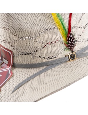 SOMBRERO VALTIERRA INDIANA BANGORA 50X ORIGINAL RANDADO 10CM 11CM