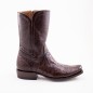 BOTA RIO GRANDE AVESTRUZ ORIGINAL RAMIRO - 2 MAT-15 MATHIEU 1942 CUERO TPU WELT 4CM 25CM