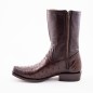BOTA RIO GRANDE AVESTRUZ ORIGINAL RAMIRO - 2 MAT-15 MATHIEU 1942 CUERO TPU WELT 4CM 25CM