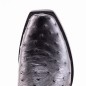 BOTA RIO GRANDE AVESTRUZ ORIGINAL RAMIRO - 2 MAT-16 MATHIEU 1942 CUERO TPU WELT 4CM 25CM