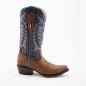 BOTA WRANGLER PIEL CRAZY APLICACIONES DE MEZCLILLA