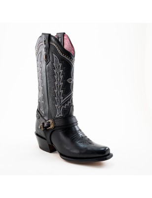 BOTA RIO GRANDE MONDELO 5006PD CAT-02 CATALINA CUERO ROSAS A TONO WELT 5CM 30CM