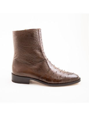 BOTIN CASIMIRO WEST PIEL DE AVESTRUZ ORIGINAL 0941O