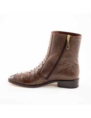 BOTIN CASIMIRO WEST PIEL DE AVESTRUZ ORIGINAL 0941O