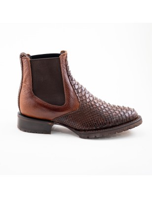 BOTIN CASIMIRO WEST PIEL DE SERPIENTE PITÓN ORIGINAL 